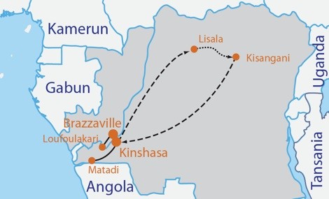 kongo Map