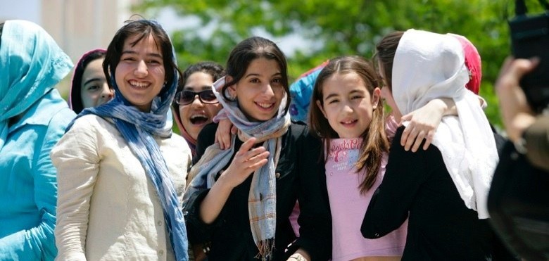 Mädchen im Iran