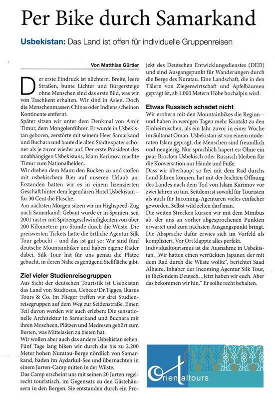 Usbekistan Artikel